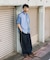 別注 SMU PT-20 DENIM WIDE WORK PANTS