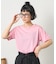 ＜サマーウールブレンド＞とろみ ステッチ Tシャツ