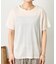 ＜サマーウールブレンド＞とろみ ステッチ Tシャツ