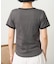 Wフェイス 配色 ヘンリーネックTシャツ