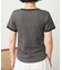 Wフェイス 配色 ヘンリーネックTシャツ