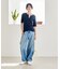 コットンモダール ヘンリーネック 半袖 Tシャツ