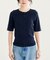 コットンモダール ヘンリーネック 半袖 Tシャツ