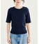 コットンモダール ヘンリーネック 半袖 Tシャツ