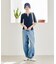 コットンモダール ヘンリーネック 半袖 Tシャツ