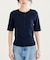 コットンモダール ヘンリーネック 半袖 Tシャツ