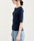 コットンモダール ヘンリーネック 半袖 Tシャツ