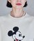 【MICKEY MOUSE】ヴィンテージライク プリントスウェット