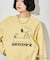 【Snoopy】ヴィンテージライク プリントスウェット