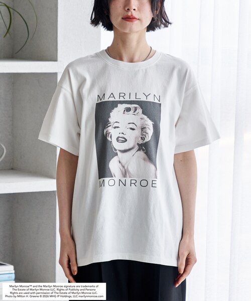 マリリン・モンローCLOSE SHOT プリントTシャツ｜フリークスストアの