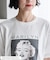 マリリン・モンローCLOSE SHOT プリントTシャツ