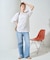SUPER MERINO WOOL×INKEEP クルーネック ショートスリーブ Tシャツ