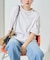 SUPER MERINO WOOL×INKEEP クルーネック ショートスリーブ Tシャツ