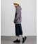 ワイドシルエット ワンウォッシュ カーブデニム クロップド ショートパンツ