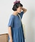 インド ドッキング Tシャツワンピース