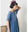 インド ドッキング Tシャツワンピース