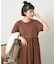 インド ドッキング Tシャツワンピース