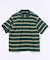 ビッグシルエット ボーダー ポロシャツ ショートスリーブ