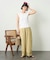 <接触冷感> SUMMERCOOL タック カーブ イージーパンツ