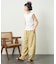 <接触冷感> SUMMERCOOL タック カーブ イージーパンツ