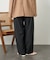 <接触冷感> SUMMERCOOL タック カーブ イージーパンツ