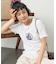 別注 フロッキープリントTシャツ