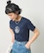別注 フロッキープリントTシャツ
