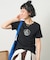 別注 フロッキープリントTシャツ