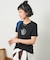 別注 フロッキープリントTシャツ