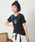別注 フロッキープリントTシャツ