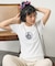 別注 フロッキープリントTシャツ