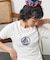 別注 フロッキープリントTシャツ