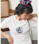 別注 フロッキープリントTシャツ