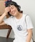 別注 フロッキープリントTシャツ