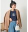 別注 フロッキープリントTシャツ