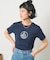 別注 フロッキープリントTシャツ