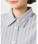 別注 ストライプバックリボン半袖シャツ