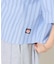 別注 ストライプバックリボン半袖シャツ