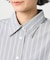 別注 ストライプバックリボン半袖シャツ