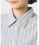 別注 ストライプバックリボン半袖シャツ