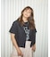 メッセージロゴ 半袖Tシャツ