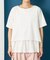 ドッキングレイヤード Tシャツブラウス