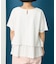 ドッキングレイヤード Tシャツブラウス