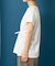リボンギャザー半袖Tシャツ