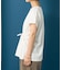 リボンギャザー半袖Tシャツ
