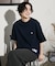 別注 ビッグシルエット ワンポイントロゴ クルーネック Tシャツ 【限定展開】