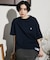 別注 ビッグシルエット ワンポイントロゴ クルーネック Tシャツ 【限定展開】