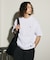 別注 ビッグシルエット ワンポイントロゴ クルーネック Tシャツ 【限定展開】