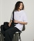 別注 ビッグシルエット ワンポイントロゴ クルーネック Tシャツ 【限定展開】