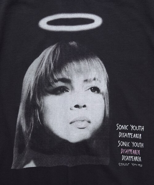 SONIC YOUTH TL DISAPPEARER クルーネック バンドTシャツ｜フリークス